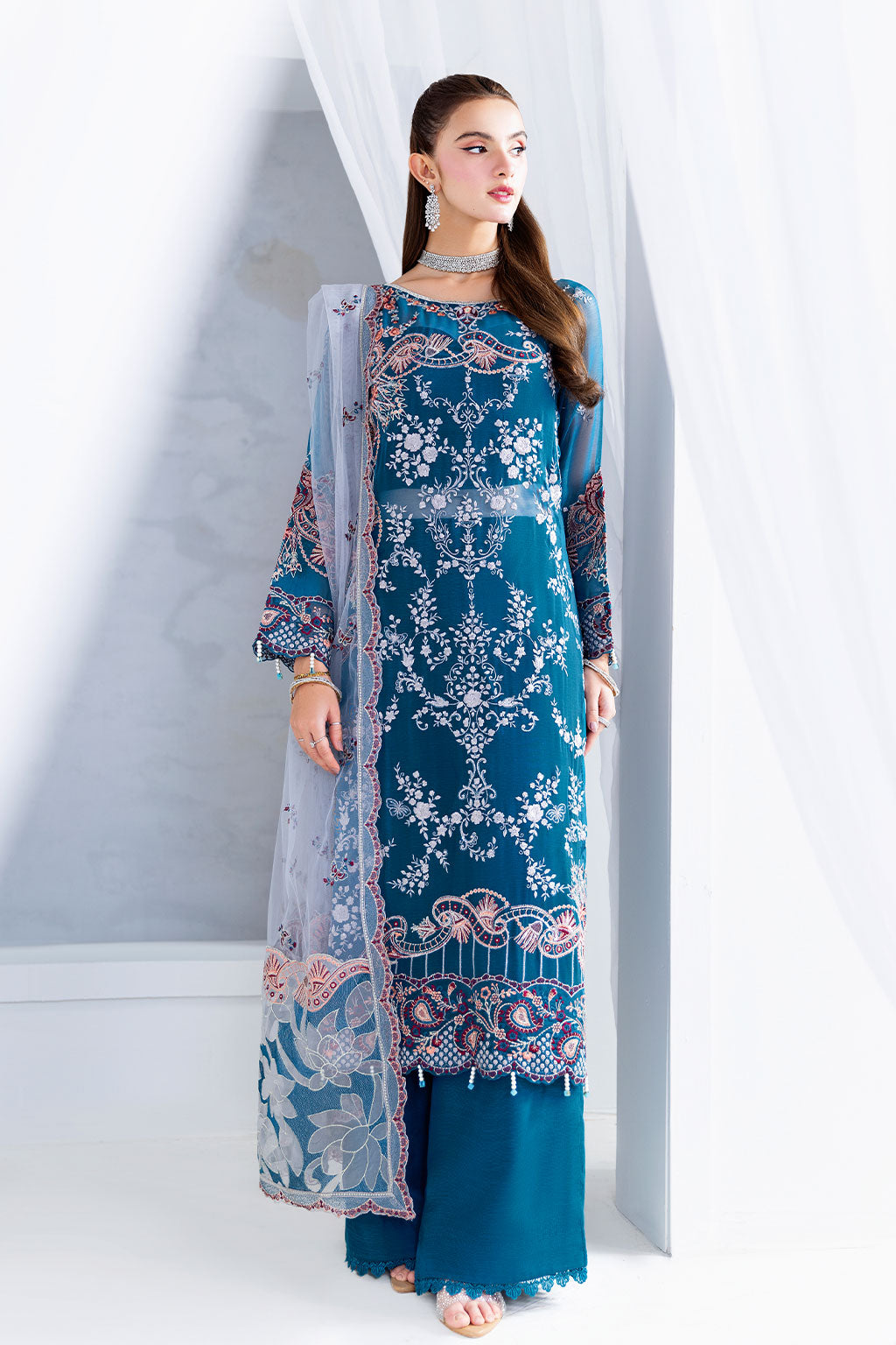 Ramsha | Arzoo Chiffon |U-202 - by Libasekhas UK - Registered Vendor of : Ramsha - 100% Original Designer Dress