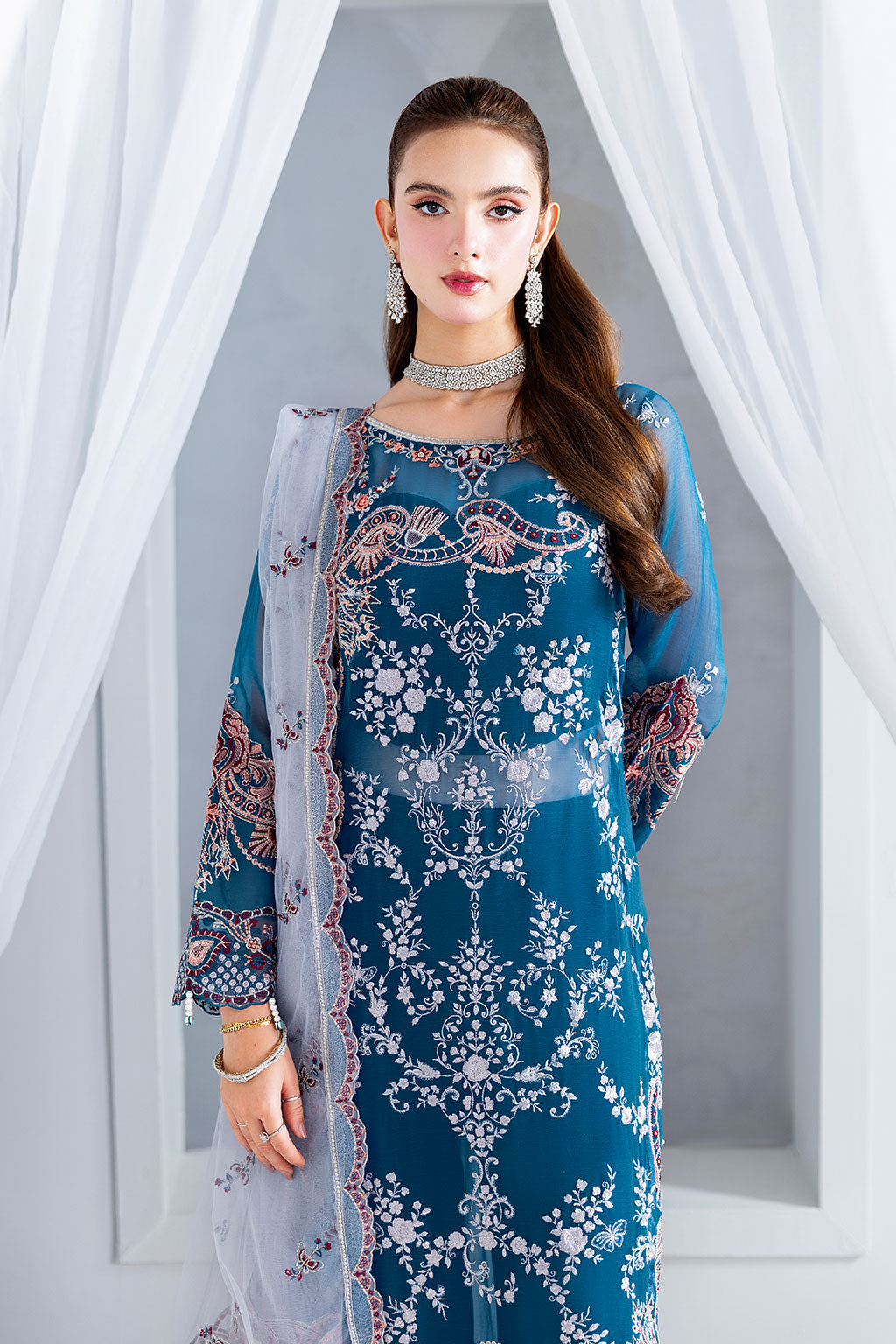 Ramsha | Arzoo Chiffon |U-202 - by Libasekhas UK - Registered Vendor of : Ramsha - 100% Original Designer Dress