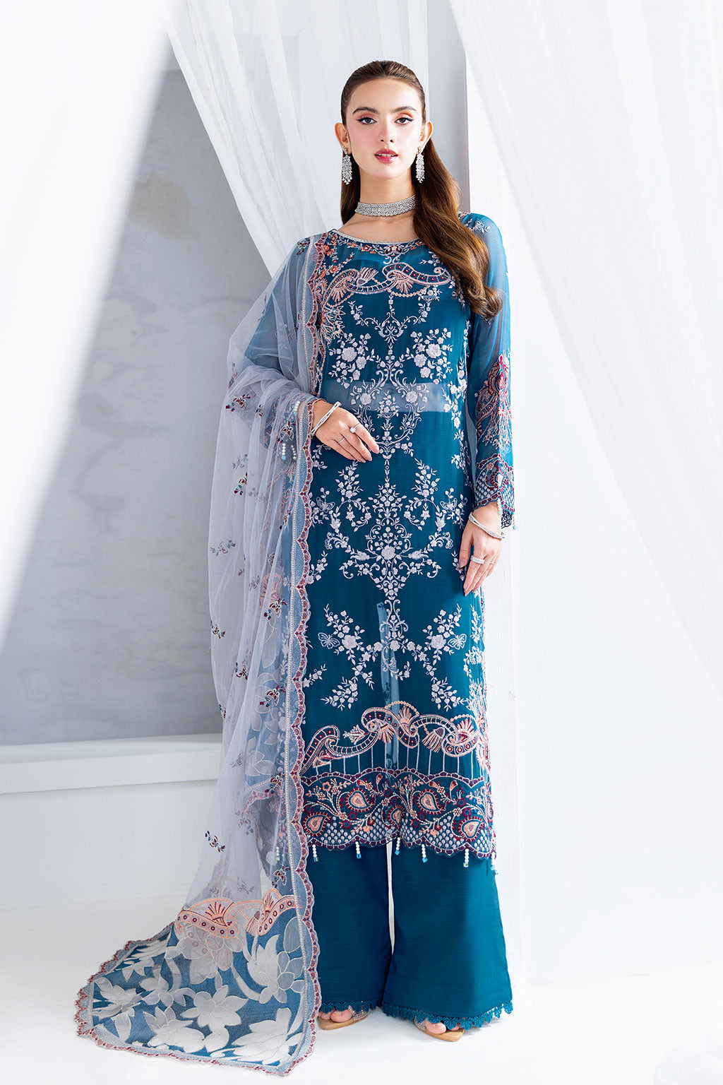 Ramsha | Arzoo Chiffon |U-202 - by Libasekhas UK - Registered Vendor of : Ramsha - 100% Original Designer Dress