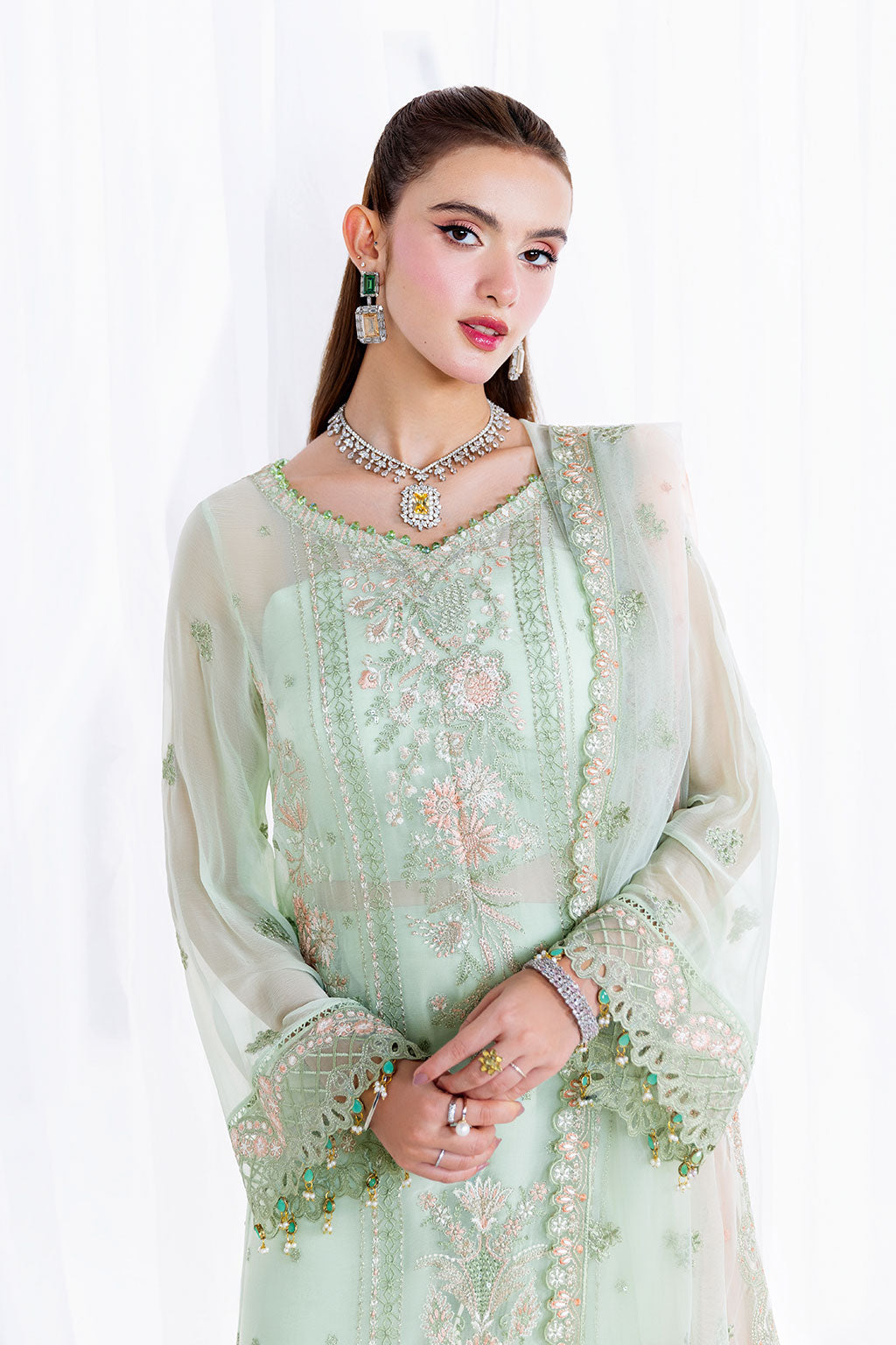 Ramsha | Arzoo Chiffon | U-207 - by Libasekhas UK - Registered Vendor of : Ramsha - 100% Original Designer Dress