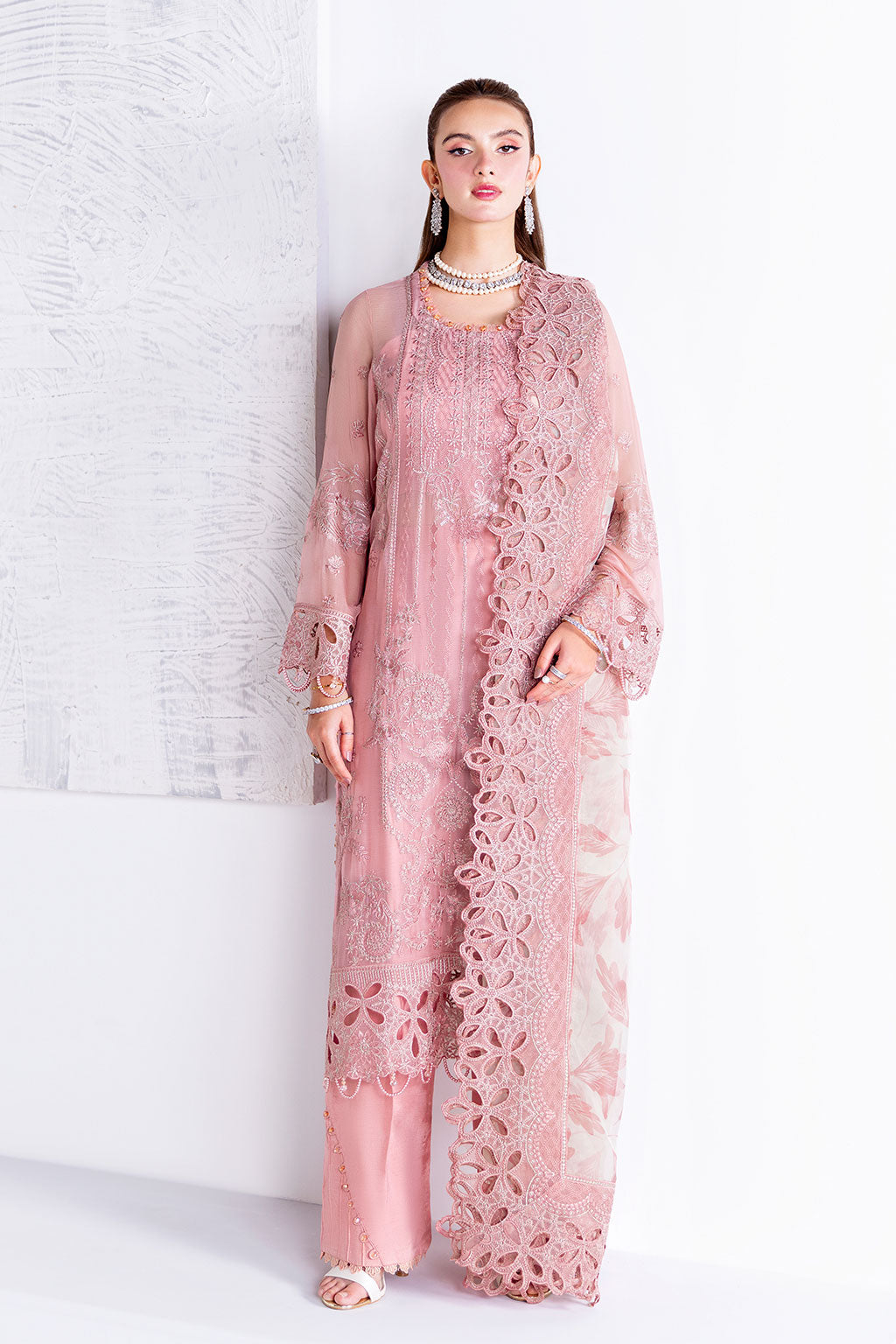 Ramsha | Arzoo Chiffon |U-203 - by Libasekhas UK - Registered Vendor of : Ramsha - 100% Original Designer Dress