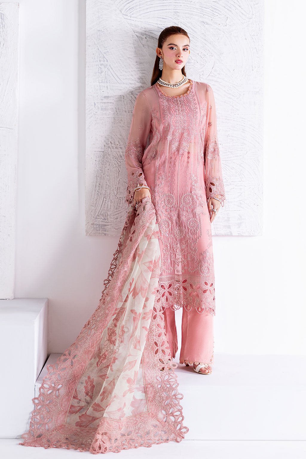 Ramsha | Arzoo Chiffon |U-203 - by Libasekhas UK - Registered Vendor of : Ramsha - 100% Original Designer Dress