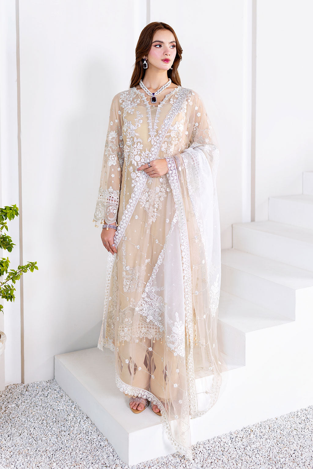 Ramsha | Arzoo Chiffon | U-201 - by Libasekhas UK - Registered Vendor of : Ramsha - 100% Original Designer Dress