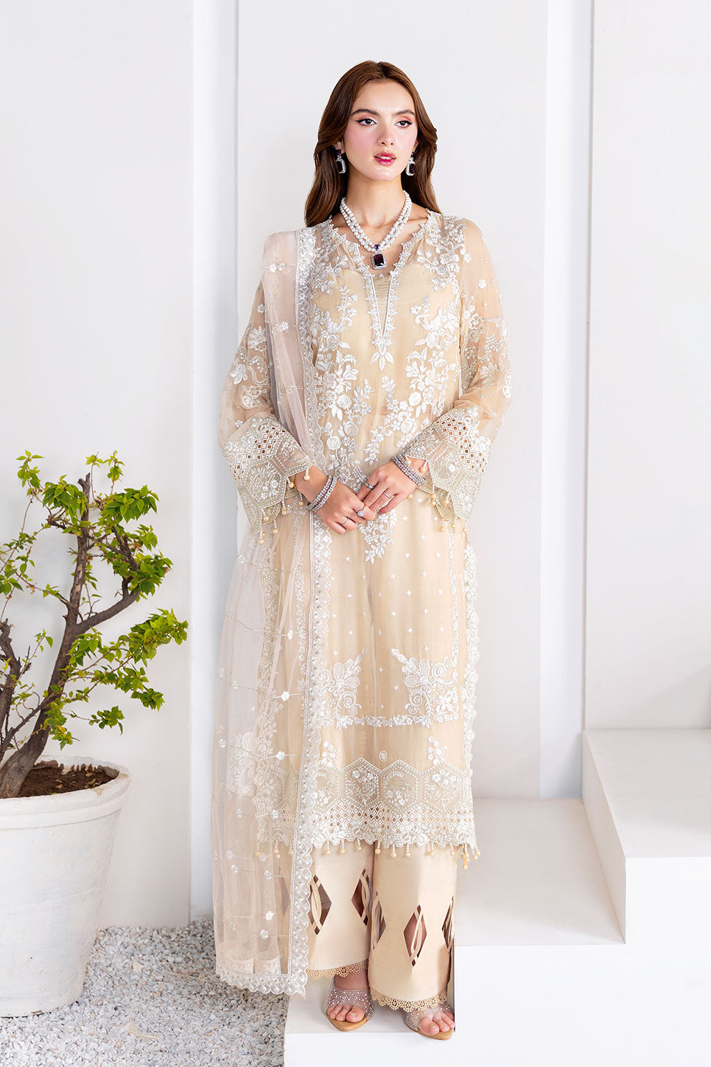 Ramsha | Arzoo Chiffon | U-201 - by Libasekhas UK - Registered Vendor of : Ramsha - 100% Original Designer Dress