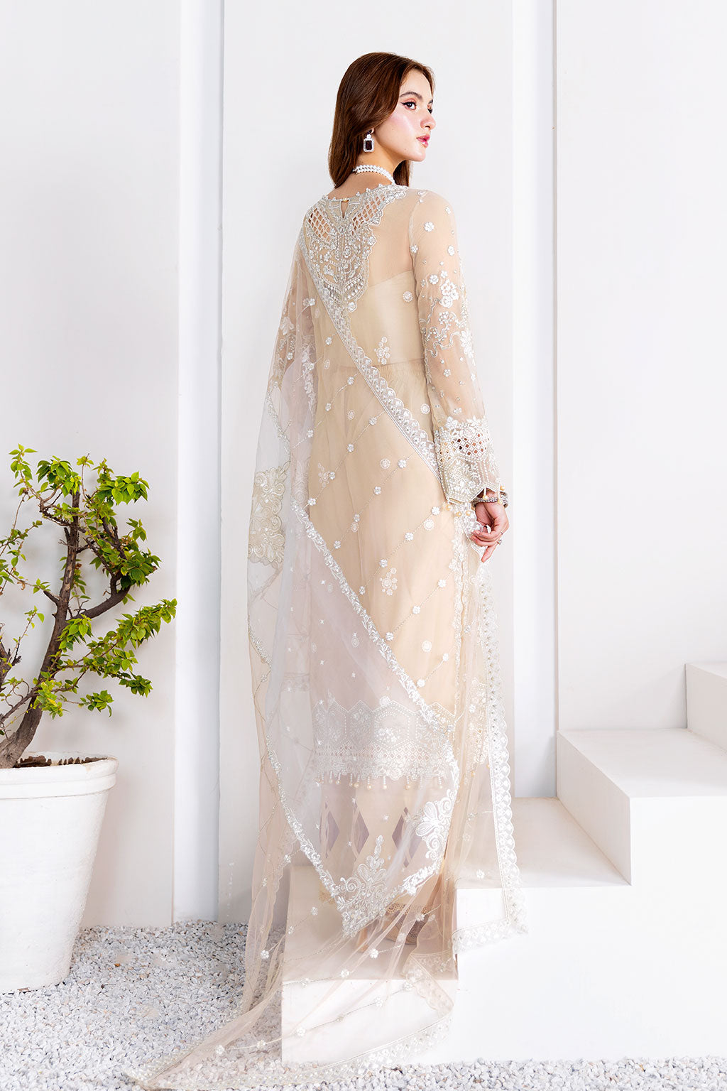Ramsha | Arzoo Chiffon | U-201 - by Libasekhas UK - Registered Vendor of : Ramsha - 100% Original Designer Dress