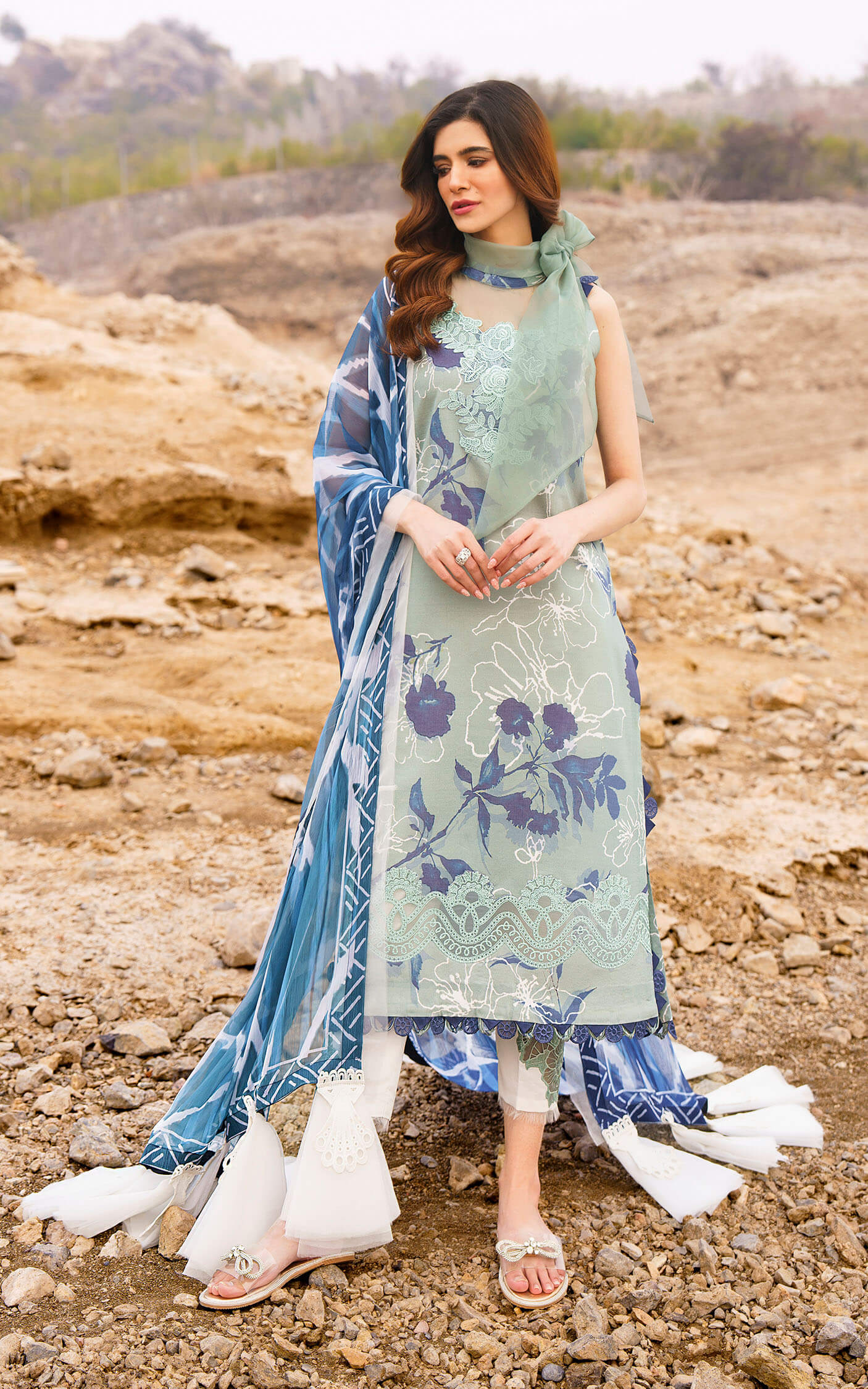 Asifa and Nabeel | Meraki Summer 24 | Miya - by - Libasekhas UK - Registered Vendor of : Asifa and Nabeel - 100% Original Designer Dresss