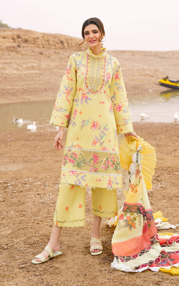 Asifa and Nabeel | Meraki Summer 24 | ORCHID-U141M007 - by - Libasekhas UK - Registered Vendor of : Asifa and Nabeel - 100% Original Designer Dresss