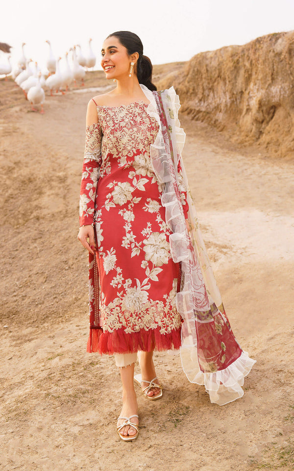 Asifa and Nabeel | Meraki Summer 24 | SIA-U141M006 - by - Libasekhas UK - Registered Vendor of : Asifa and Nabeel - 100% Original Designer Dresss