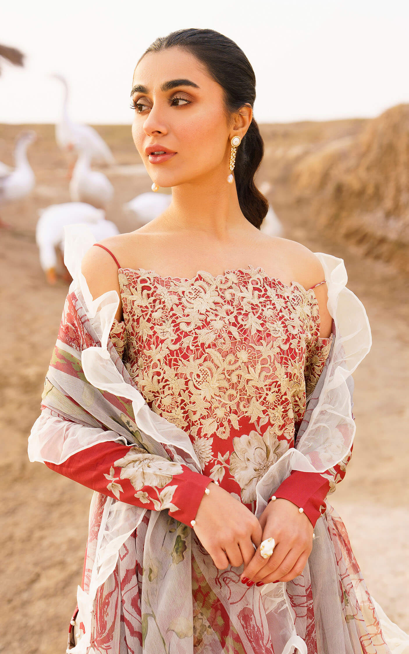 Asifa and Nabeel | Meraki Summer 24 | SIA-U141M006 - by - Libasekhas UK - Registered Vendor of : Asifa and Nabeel - 100% Original Designer Dresss