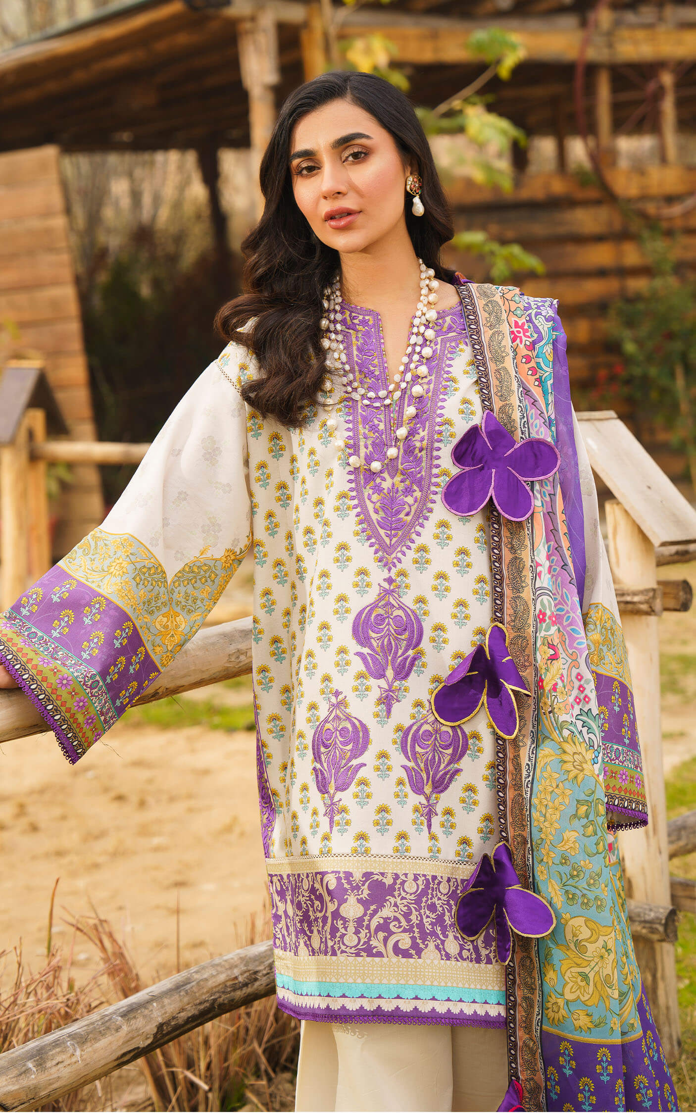 Asifa and Nabeel | Meraki Summer 24 | ALYSSA - by - Libasekhas UK - Registered Vendor of : Asifa and Nabeel - 100% Original Designer Dresss