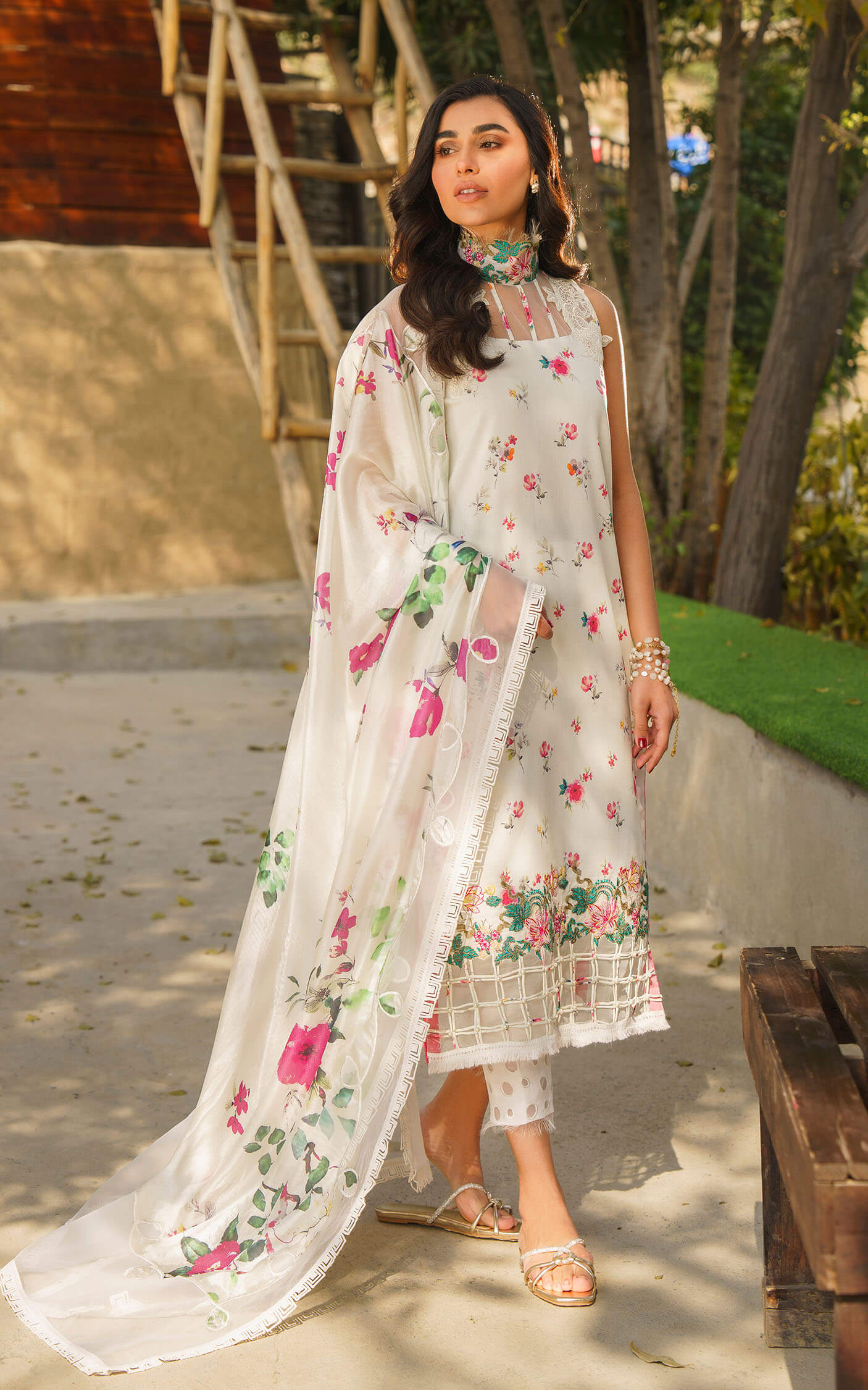 Asifa and Nabeel | Meraki Summer 24 | ASTER-U141M015 - by - Libasekhas UK - Registered Vendor of : Asifa and Nabeel - 100% Original Designer Dresss
