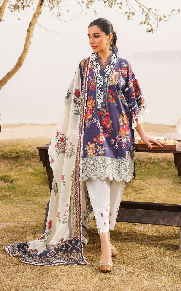 Asifa and Nabeel | Meraki Summer 24 | ALORA-U141M003 - by - Libasekhas UK - Registered Vendor of : Asifa and Nabeel - 100% Original Designer Dresss