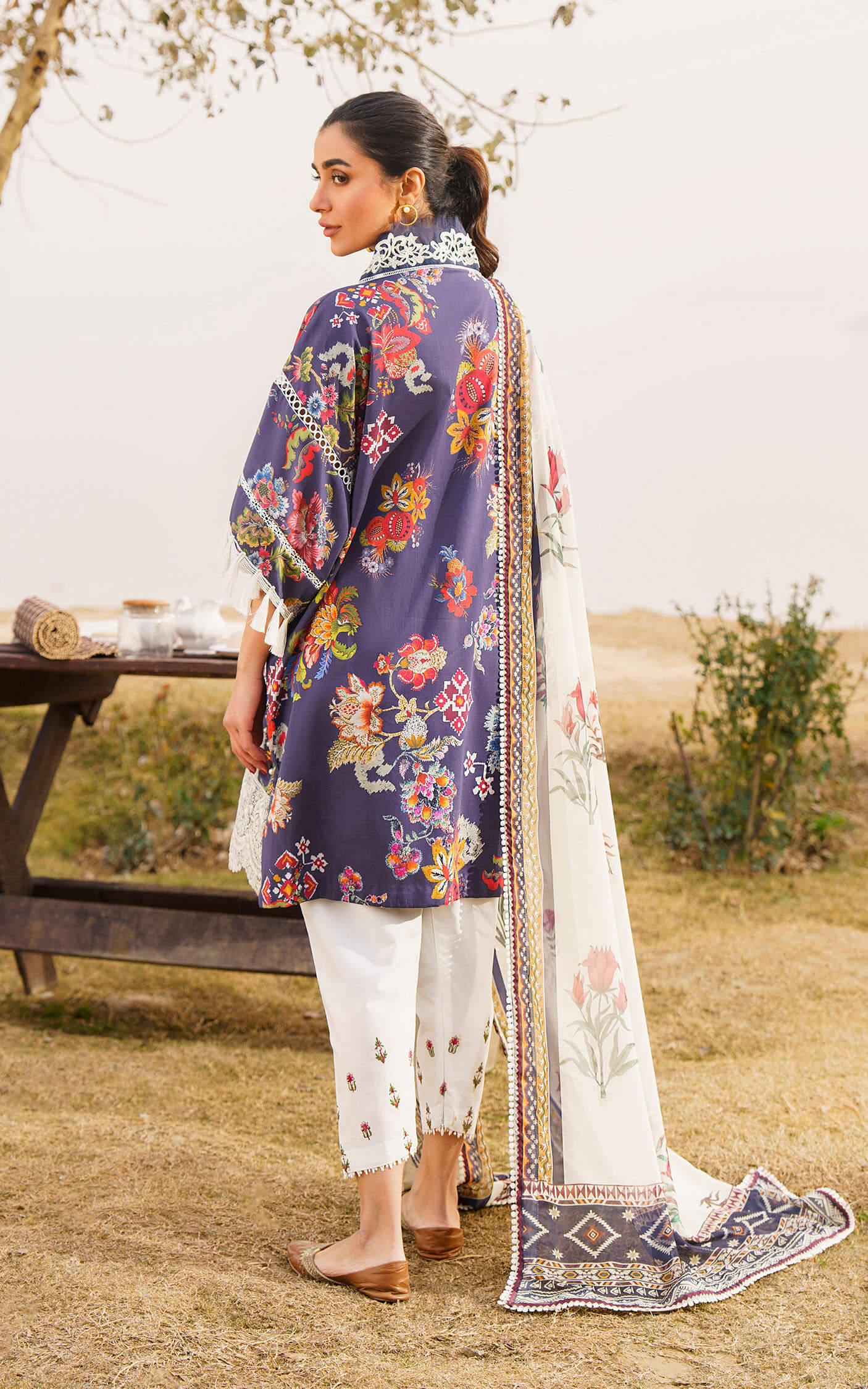 Asifa and Nabeel | Meraki Summer 24 | ALORA-U141M003 - by - Libasekhas UK - Registered Vendor of : Asifa and Nabeel - 100% Original Designer Dresss