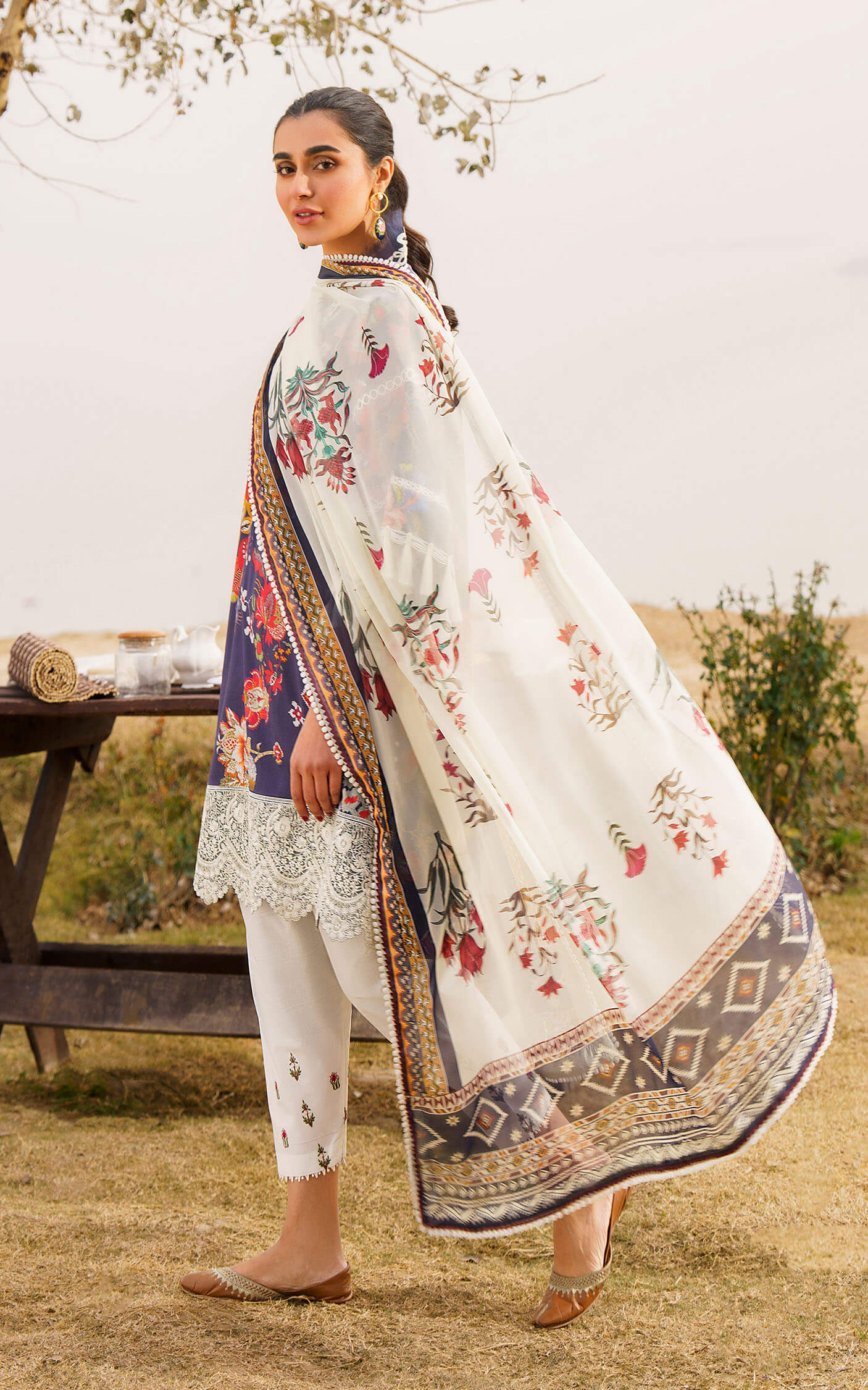 Asifa and Nabeel | Meraki Summer 24 | ALORA-U141M003 - by - Libasekhas UK - Registered Vendor of : Asifa and Nabeel - 100% Original Designer Dresss
