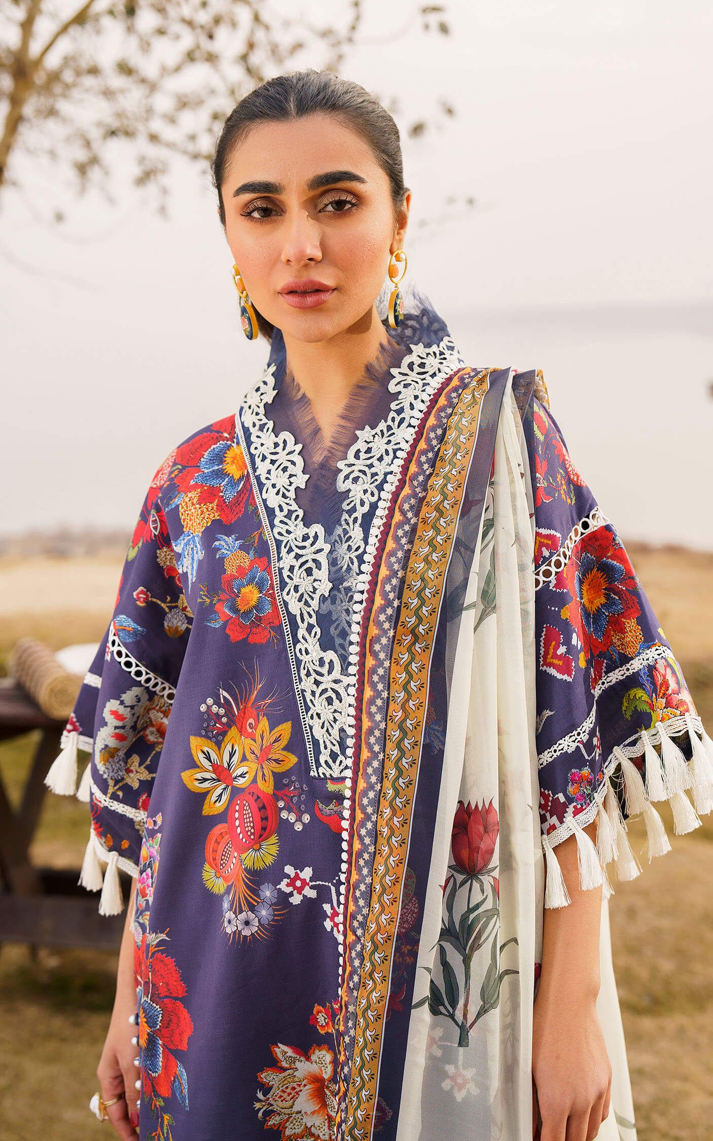Asifa and Nabeel | Meraki Summer 24 | ALORA-U141M003 - by - Libasekhas UK - Registered Vendor of : Asifa and Nabeel - 100% Original Designer Dresss