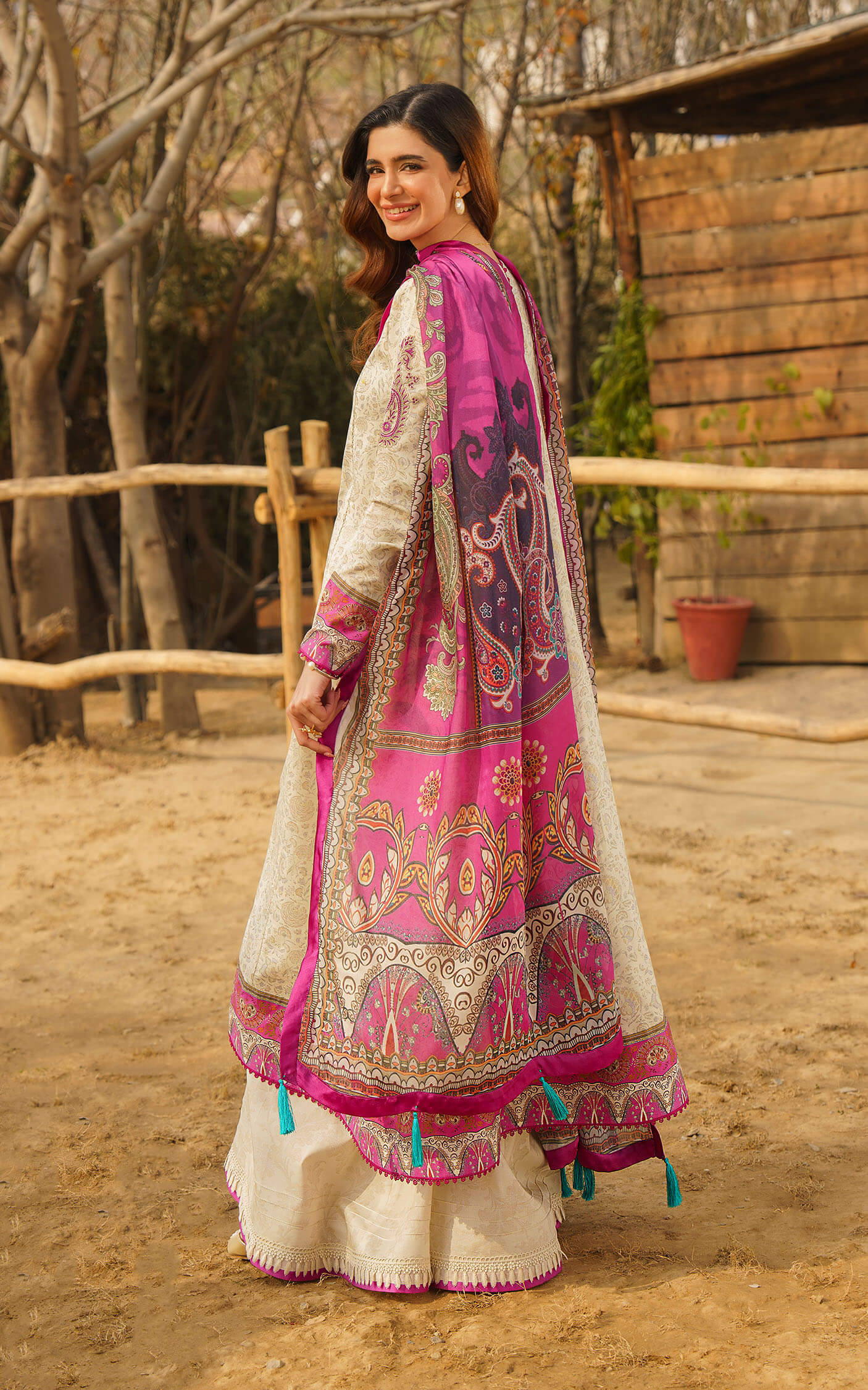 Asifa and Nabeel | Meraki Summer 24 | IRSA-U141M016 - by - Libasekhas UK - Registered Vendor of : Asifa and Nabeel - 100% Original Designer Dresss
