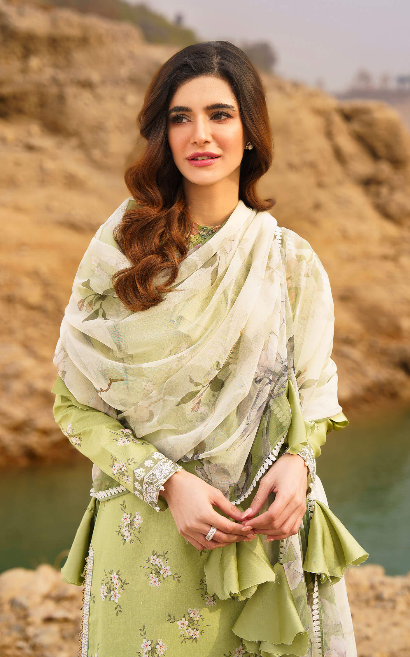 Asifa and Nabeel | Meraki Summer 24 | Lara - by - Libasekhas UK - Registered Vendor of : Asifa and Nabeel - 100% Original Designer Dresss