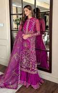 Asifa and Nabeel | Barasti Festive 23 | Raqs (ANB-02) - by - Libasekhas UK - Registered Vendor of : Asifa and Nabeel - 100% Original Designer Dresss