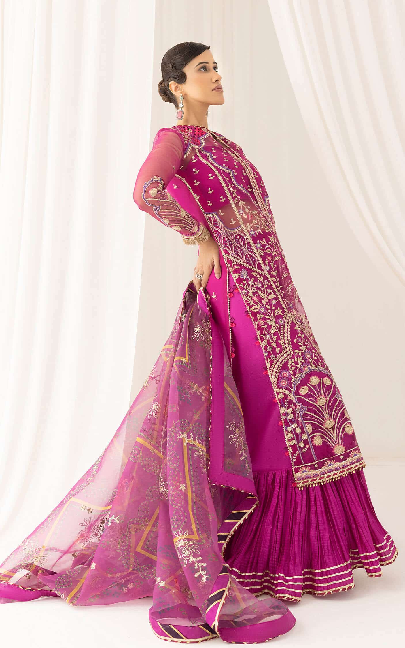 Asifa and Nabeel | Barasti Festive 23 | Raqs (ANB-02) - by - Libasekhas UK - Registered Vendor of : Asifa and Nabeel - 100% Original Designer Dresss
