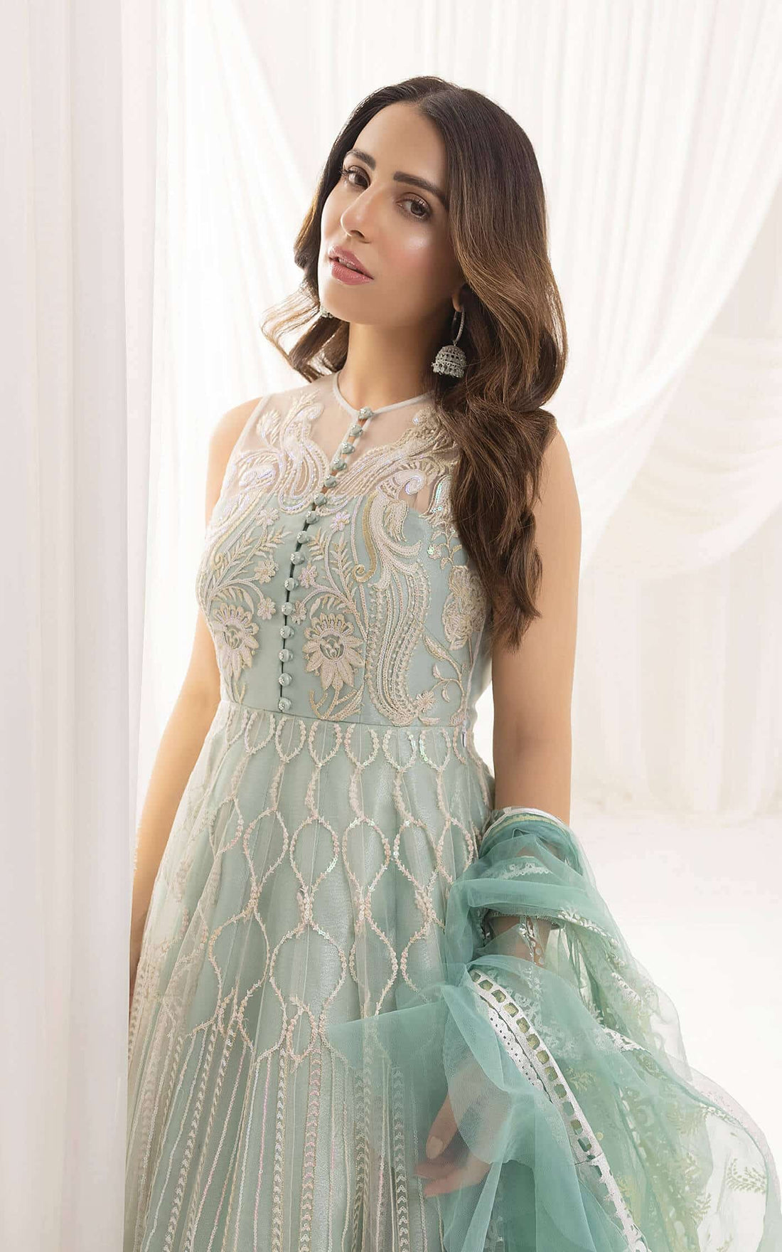 Asifa and Nabeel | Barasti Festive 23 | Chandni (ANB-05) - by - Libasekhas UK - Registered Vendor of : Asifa and Nabeel - 100% Original Designer Dresss