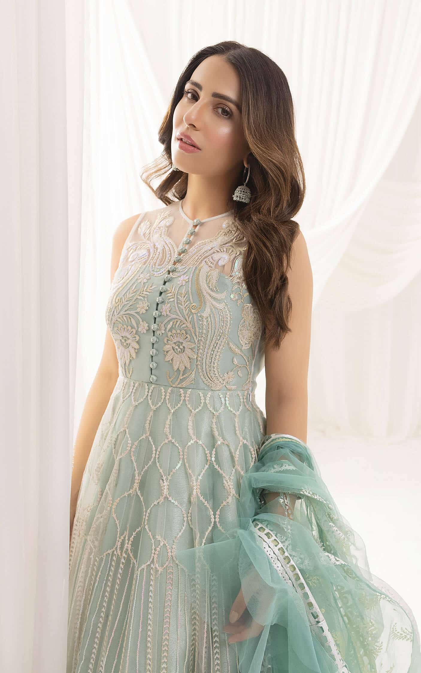 Asifa and Nabeel | Barasti Festive 23 | Chandni (ANB-05) - by - Libasekhas UK - Registered Vendor of : Asifa and Nabeel - 100% Original Designer Dresss