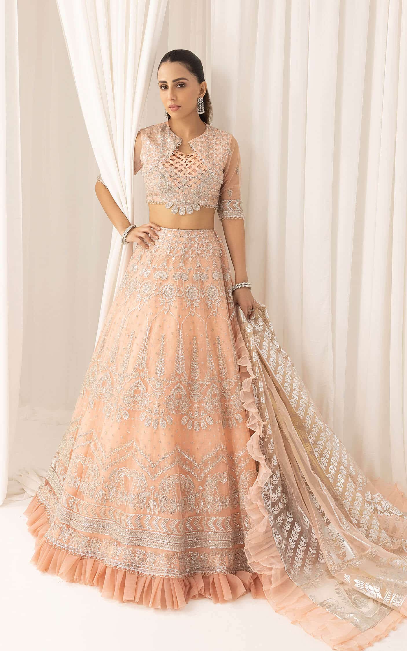 Asifa and Nabeel | Barasti Festive 23 | Shahnai (ANB-06) - by - Libasekhas UK - Registered Vendor of : Asifa and Nabeel - 100% Original Designer Dresss