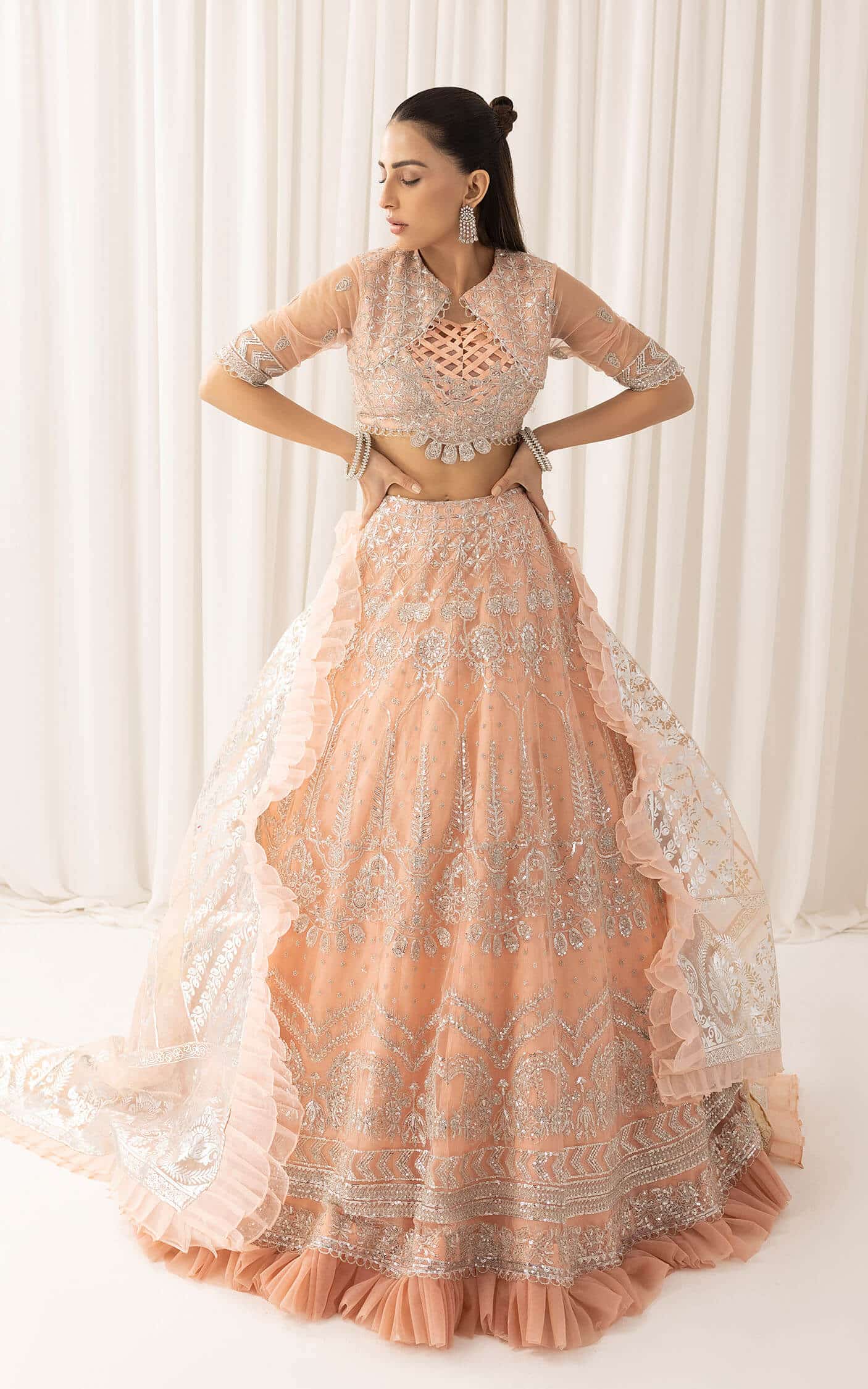 Asifa and Nabeel | Barasti Festive 23 | Shahnai (ANB-06) - by - Libasekhas UK - Registered Vendor of : Asifa and Nabeel - 100% Original Designer Dresss