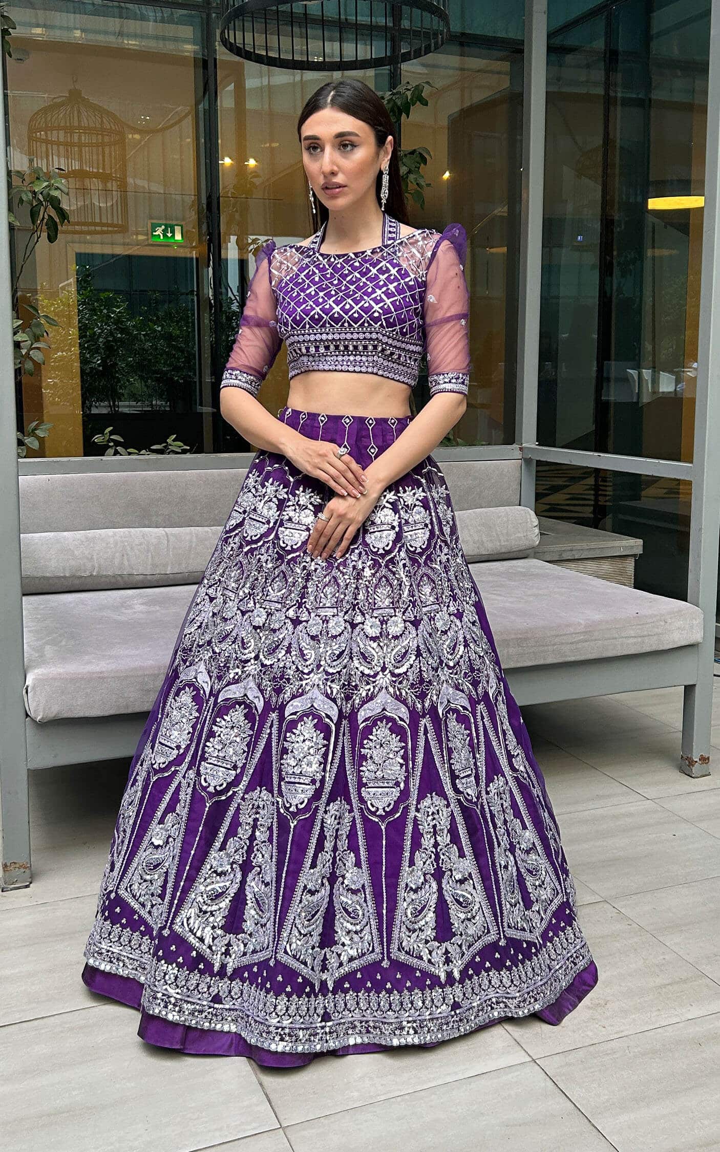 Asifa and Nabeel | Barasti Festive 23 | Bandhani (ANB-07) - by - Libasekhas UK - Registered Vendor of : Asifa and Nabeel - 100% Original Designer Dresss