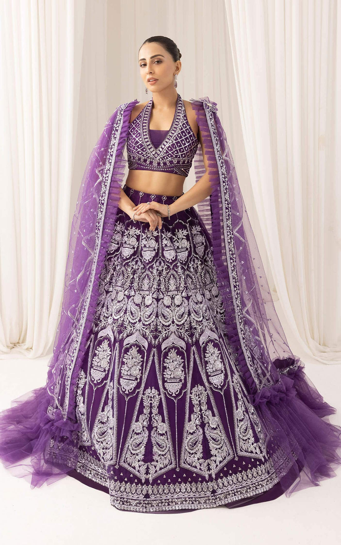 Asifa and Nabeel | Barasti Festive 23 | Bandhani (ANB-07) - by - Libasekhas UK - Registered Vendor of : Asifa and Nabeel - 100% Original Designer Dresss