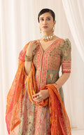 Asifa and Nabeel | Barasti Festive 23 | Rangoli (ANB-01) - by - Libasekhas UK - Registered Vendor of : Asifa and Nabeel - 100% Original Designer Dresss