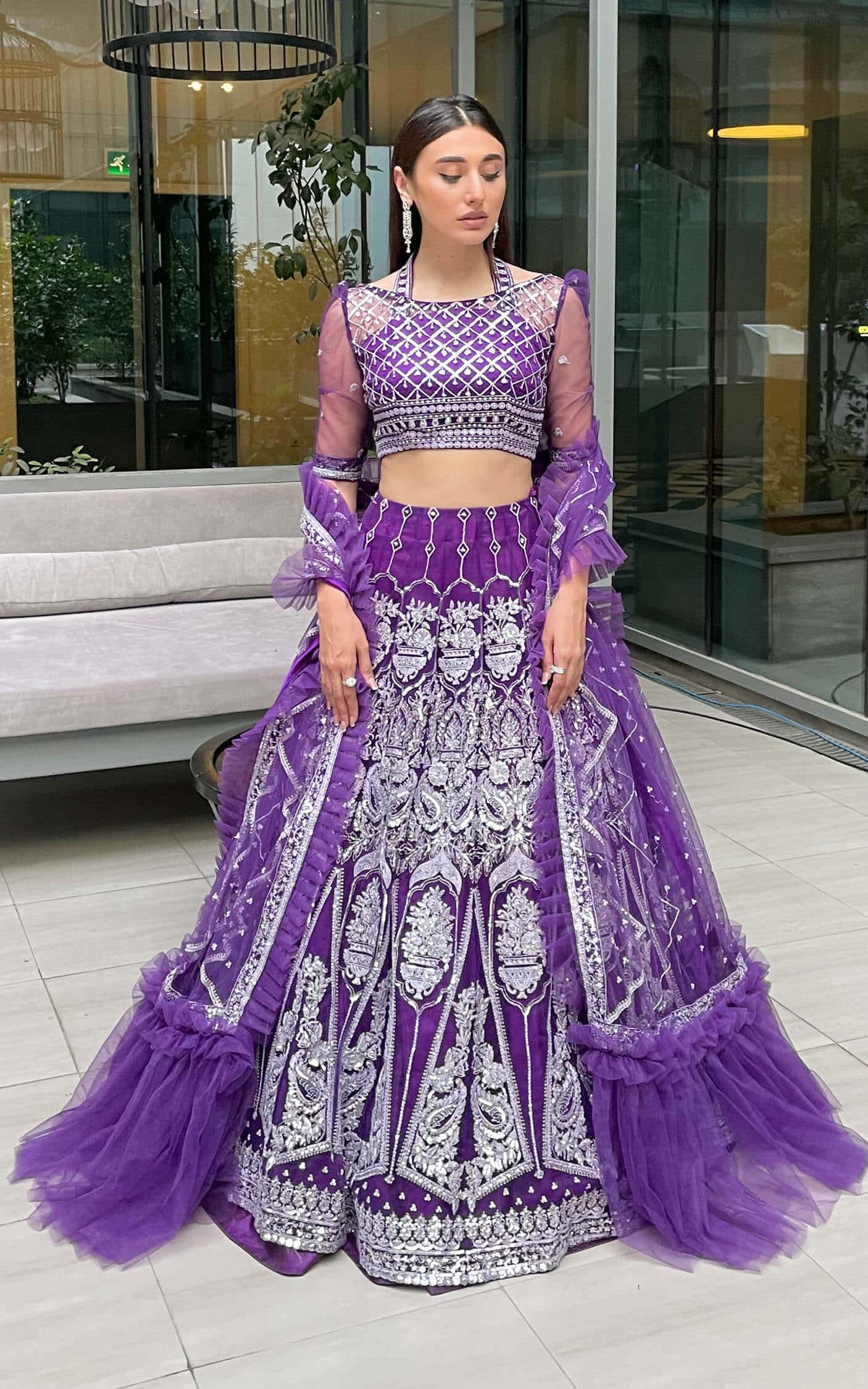 Asifa and Nabeel | Barasti Festive 23 | Bandhani (ANB-07) - by - Libasekhas UK - Registered Vendor of : Asifa and Nabeel - 100% Original Designer Dresss