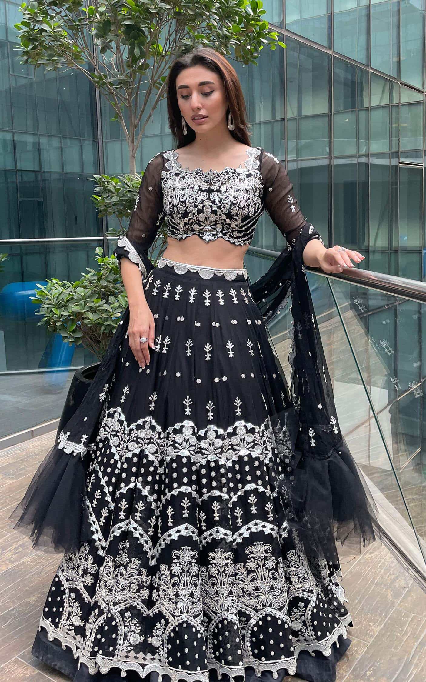 Asifa and Nabeel | Barasti Festive 23 | Basanti (ANB-08) - by - Libasekhas UK - Registered Vendor of : Asifa and Nabeel - 100% Original Designer Dresss