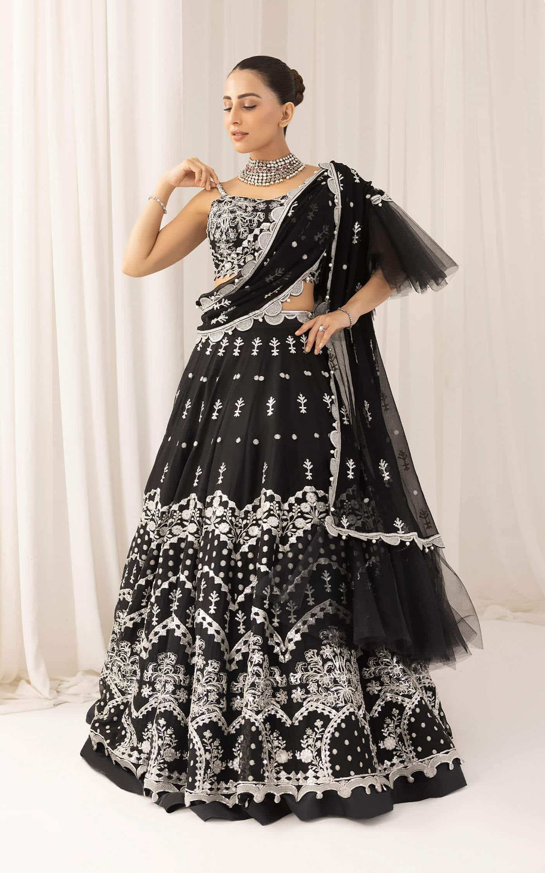 Asifa and Nabeel | Barasti Festive 23 | Basanti (ANB-08) - by - Libasekhas UK - Registered Vendor of : Asifa and Nabeel - 100% Original Designer Dresss