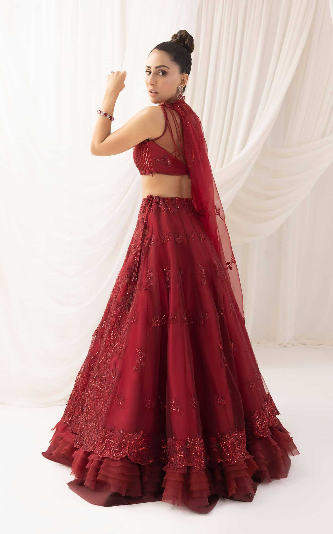 Asifa and Nabeel | Barasti Festive 23 | Mastani (ANB-10) - by - Libasekhas UK - Registered Vendor of : Asifa and Nabeel - 100% Original Designer Dresss