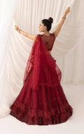Asifa and Nabeel | Barasti Festive 23 | Mastani (ANB-10) - by - Libasekhas UK - Registered Vendor of : Asifa and Nabeel - 100% Original Designer Dresss