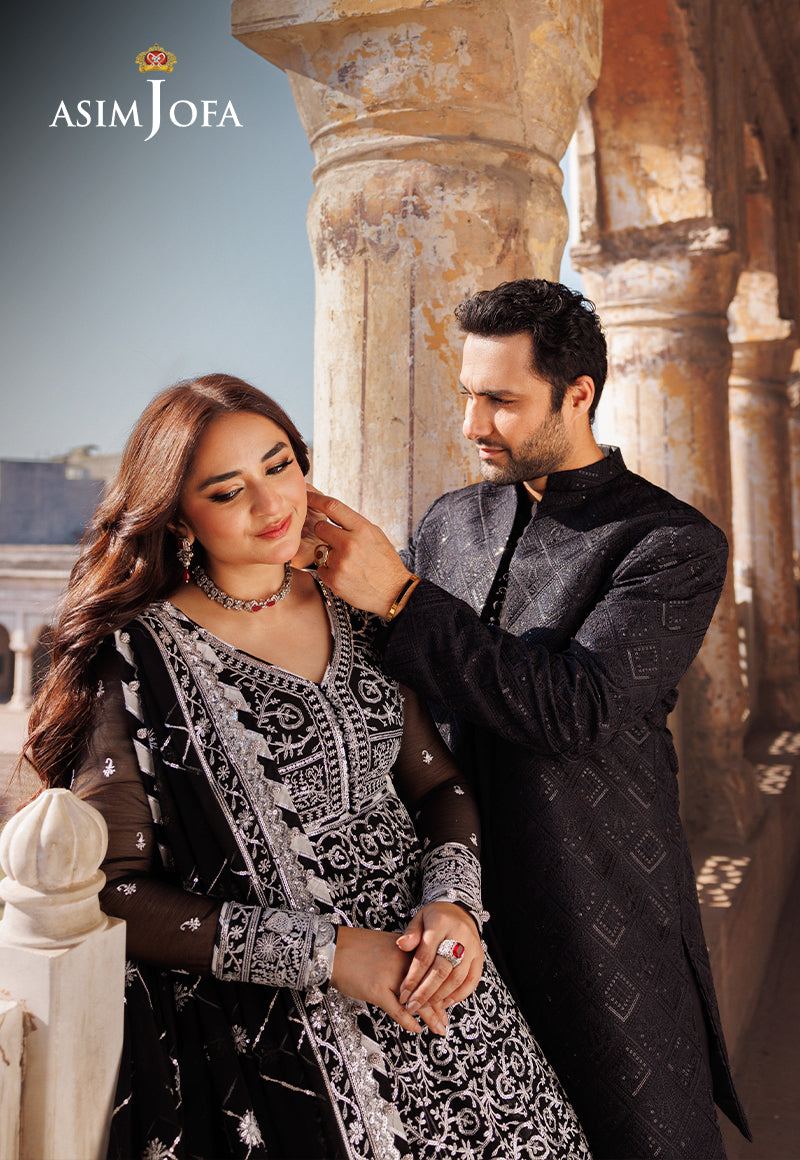 Asim Jofa | Chikankari Eid24 | AJCE-02 - by - Libasekhas UK - Registered Vendor of : Asim Jofa - 100% Original Designer Dresss