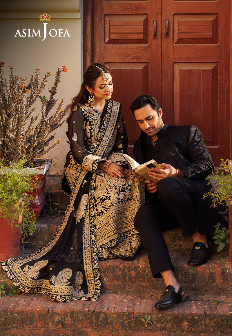 Asim Jofa | Chikankari Eid24 | AJCE-06 - by - Libasekhas UK - Registered Vendor of : Asim Jofa - 100% Original Designer Dresss
