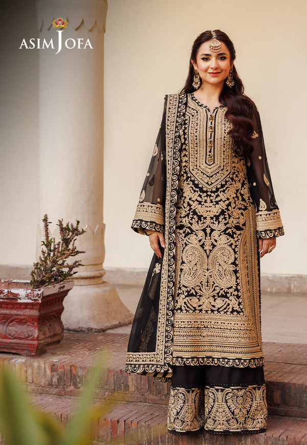 Asim Jofa | Chikankari Eid24 | AJCE-06 - by - Libasekhas UK - Registered Vendor of : Asim Jofa - 100% Original Designer Dresss