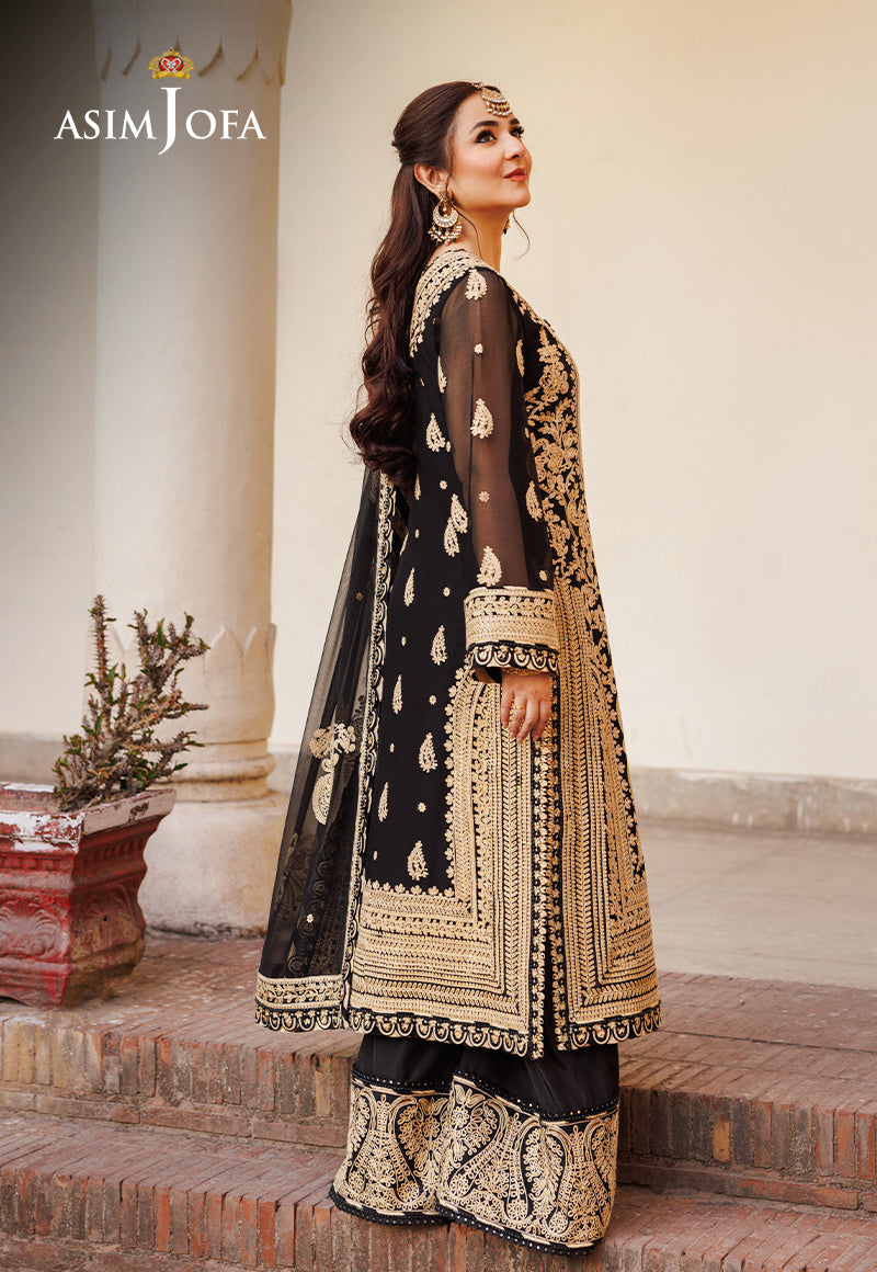 Asim Jofa | Chikankari Eid24 | AJCE-06 - by - Libasekhas UK - Registered Vendor of : Asim Jofa - 100% Original Designer Dresss