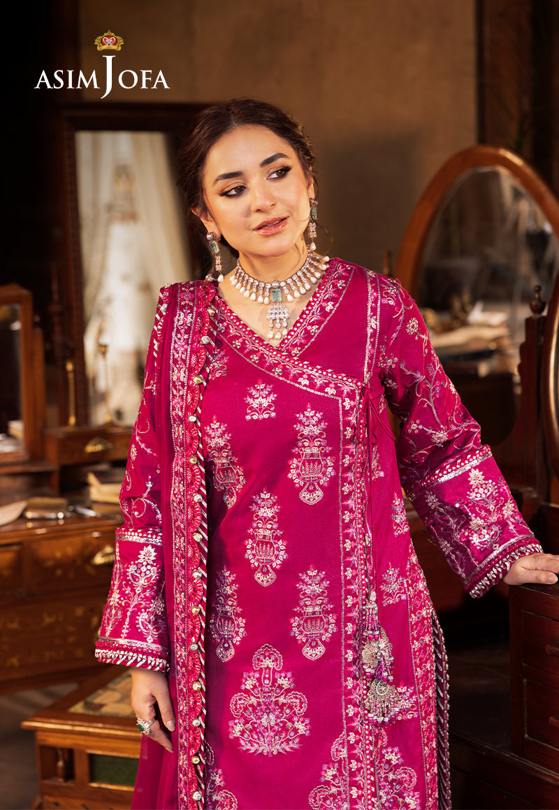 Asim Jofa | Chikankari Eid24 | AJCE-09 - by - Libasekhas UK - Registered Vendor of : Asim Jofa - 100% Original Designer Dresss
