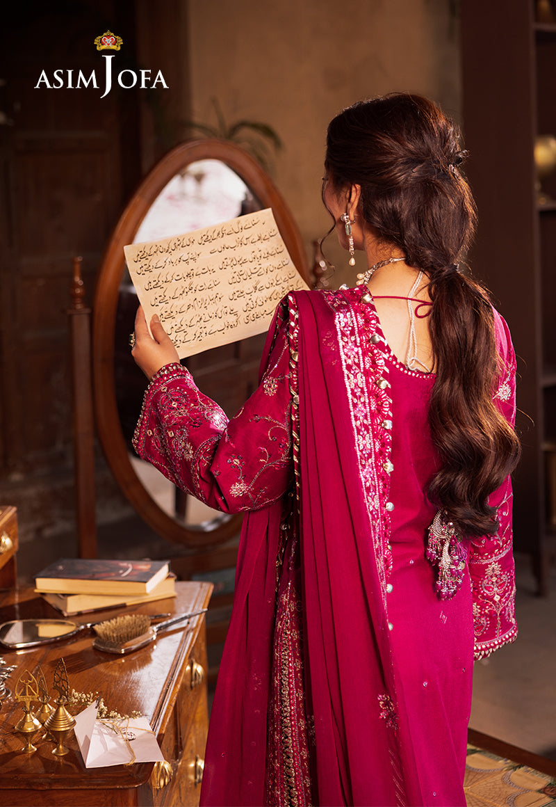 Asim Jofa | Chikankari Eid24 | AJCE-09 - by - Libasekhas UK - Registered Vendor of : Asim Jofa - 100% Original Designer Dresss