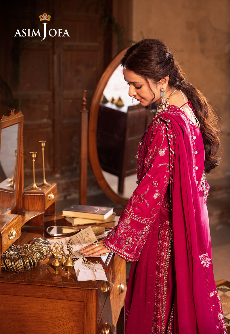 Asim Jofa | Chikankari Eid24 | AJCE-09 - by - Libasekhas UK - Registered Vendor of : Asim Jofa - 100% Original Designer Dresss