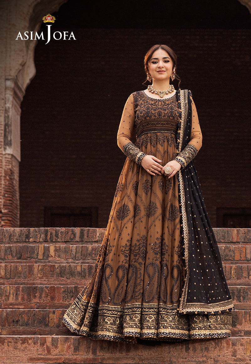 Asim Jofa | Chikankari Eid24 | AJCE-11 - by - Libasekhas UK - Registered Vendor of : Asim Jofa - 100% Original Designer Dresss