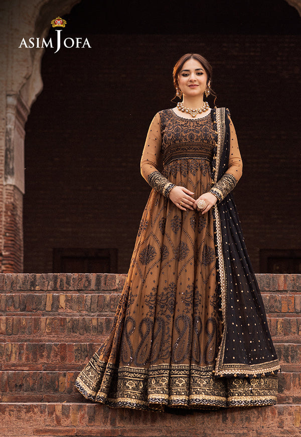 Asim Jofa | Chikankari Eid24 | AJCE-11 - by - Libasekhas UK - Registered Vendor of : Asim Jofa - 100% Original Designer Dresss