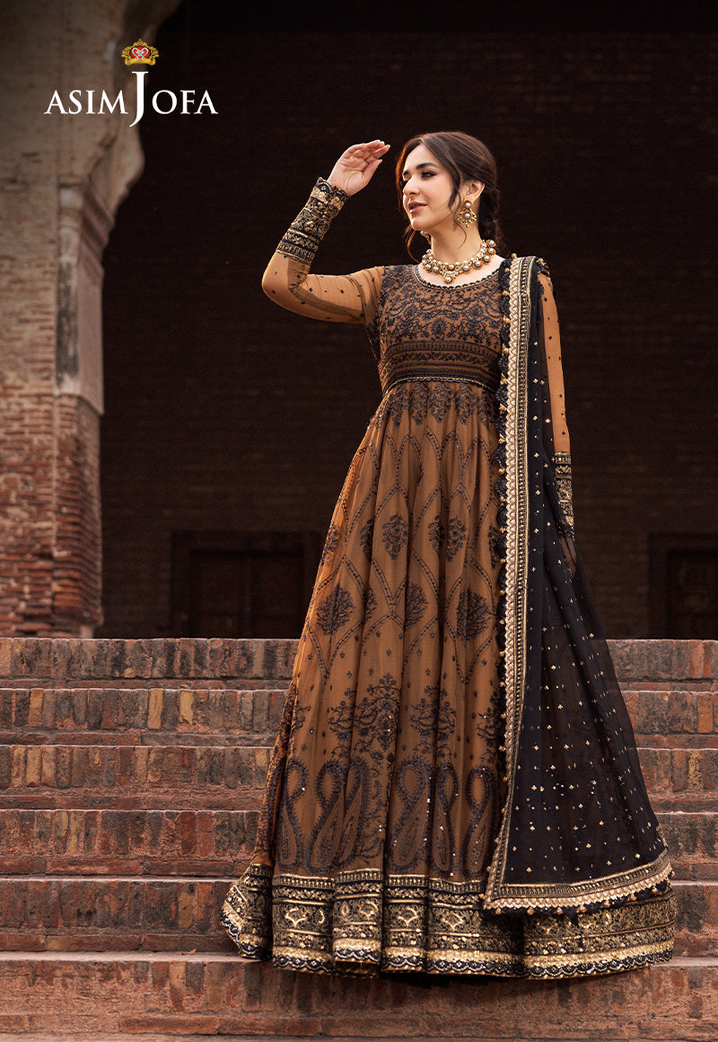 Asim Jofa | Chikankari Eid24 | AJCE-11 - by - Libasekhas UK - Registered Vendor of : Asim Jofa - 100% Original Designer Dresss