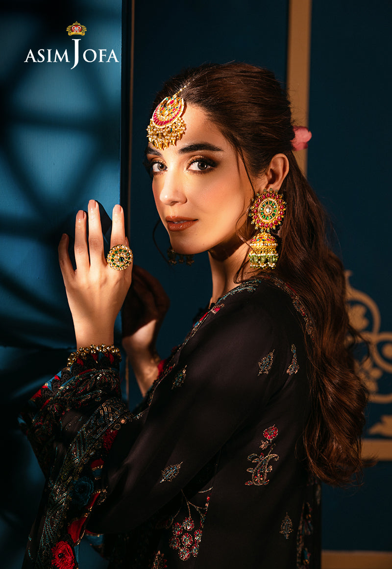 Asim Jofa | Fasana e Ishq Eid Luxury Lawn | AJFI-14 - by - Libasekhas UK - Registered Vendor of : Asim Jofa - 100% Original Designer Dresss