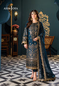 Asim Jofa | Fasana e Ishq Eid Luxury Lawn | AJFI-30 - by - Libasekhas UK - Registered Vendor of : Asim Jofa - 100% Original Designer Dresss