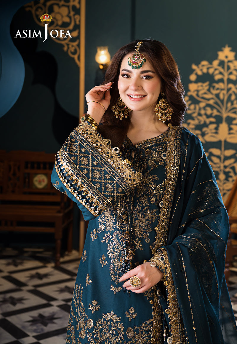 Asim Jofa | Fasana e Ishq Eid Luxury Lawn | AJFI-30 - by - Libasekhas UK - Registered Vendor of : Asim Jofa - 100% Original Designer Dresss