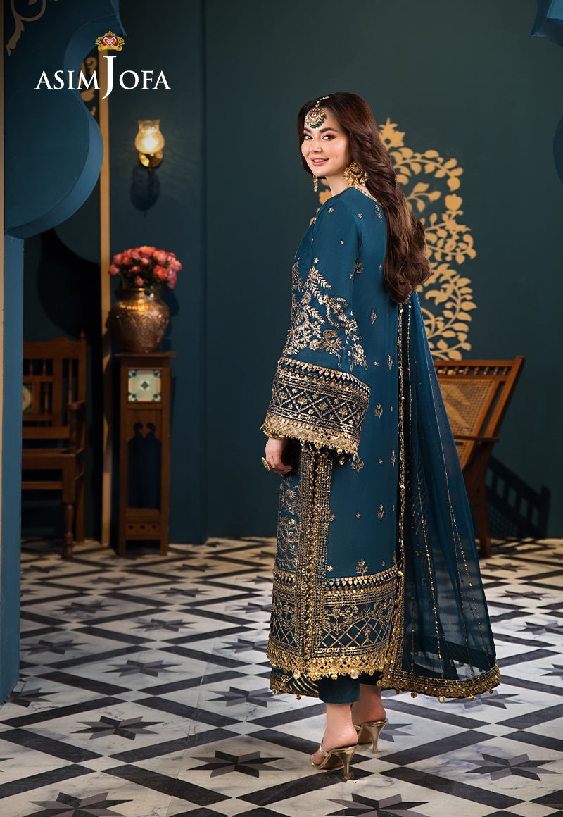 Asim Jofa | Fasana e Ishq Eid Luxury Lawn | AJFI-30 - by - Libasekhas UK - Registered Vendor of : Asim Jofa - 100% Original Designer Dresss
