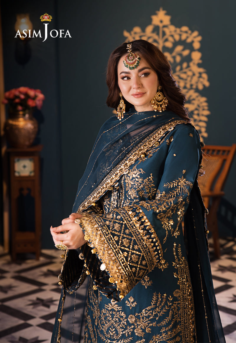 Asim Jofa | Fasana e Ishq Eid Luxury Lawn | AJFI-30 - by - Libasekhas UK - Registered Vendor of : Asim Jofa - 100% Original Designer Dresss